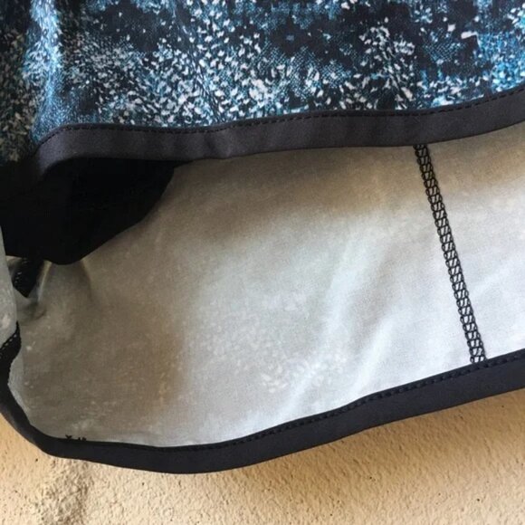 RARE Lululemon Speed Short 2.5" Fairisle Multi Black Size 6 - Picture 3 of 8